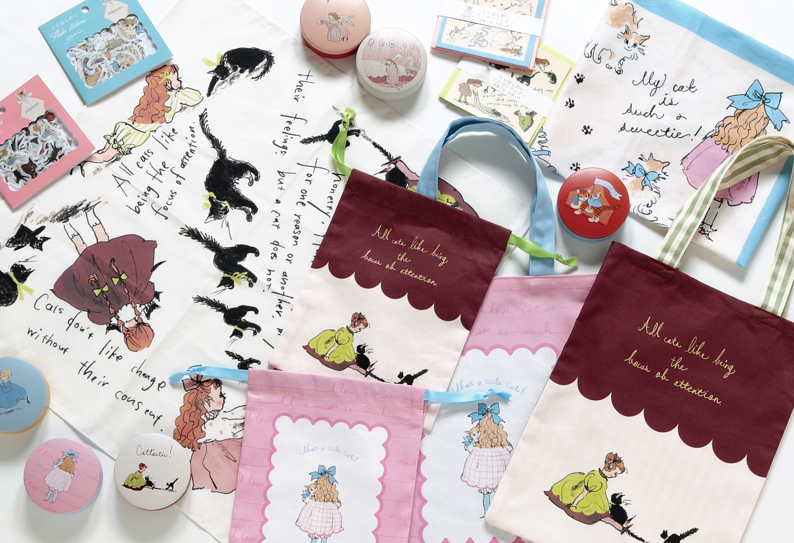 大人気!イラストレーターくらはしれいさんの世界観を表現したステーショナリーに第2弾が登場!